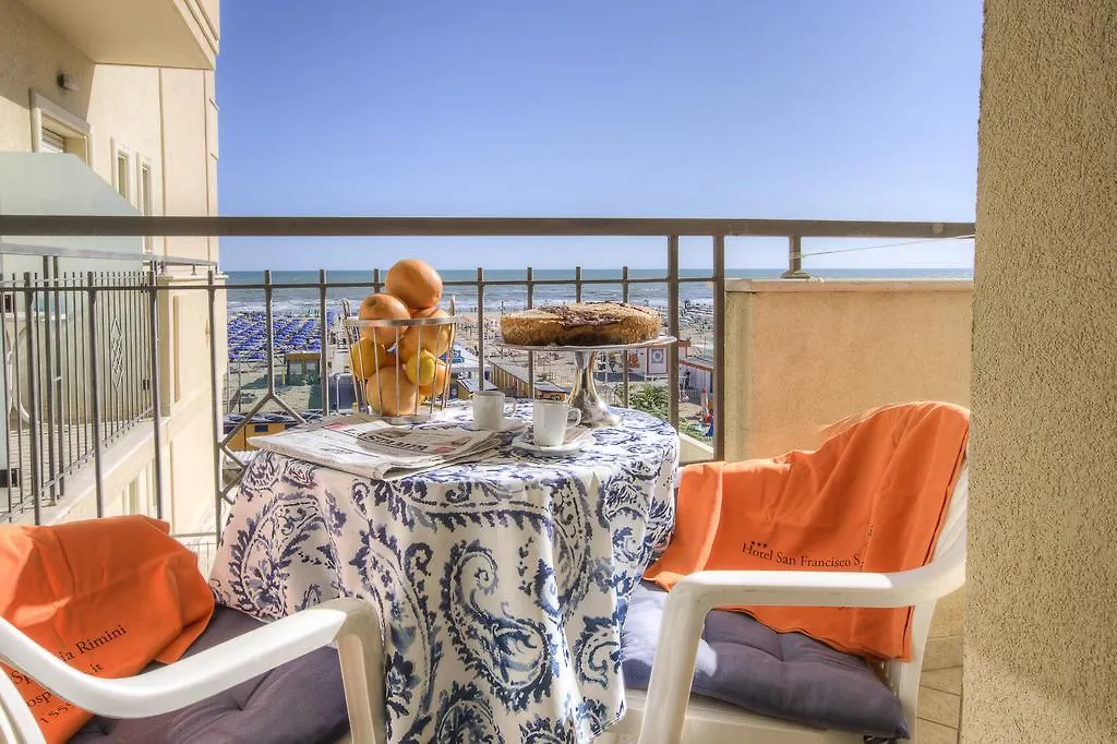***  Hotel San Francisco Spiaggia Rimini Italy